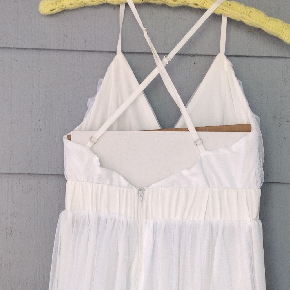 White Dress for Greek Goddess or Dead Bride - Picture 4 of 7